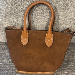 NEW OFFERS WELCOMED Polo by Ralph Lauren Suede Bellport mini tote bag